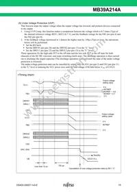 MB39A214APFT-G-JNERE1 Datasheet Page 19