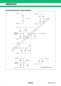 MB39C007WQN-G-JN-ERE1 Datasheet Page 4