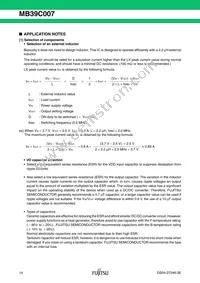 MB39C007WQN-G-JN-ERE1 Datasheet Page 14