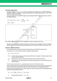 MB39C015WQN-G-JN-ERE1 Datasheet Page 15