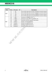 MB39C316PW-G-ERE1 Datasheet Page 5