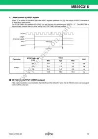 MB39C316PW-G-ERE1 Datasheet Page 20