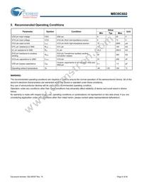 MB39C602PNF-G-JNEFE1 Datasheet Page 6