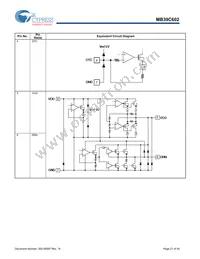 MB39C602PNF-G-JNEFE1 Datasheet Page 21