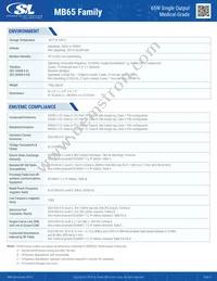 MB65S48C Datasheet Page 3