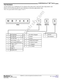 MB7489-731 Datasheet Page 12