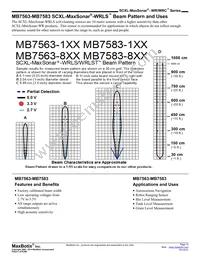 MB7583-831 Datasheet Page 15