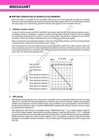 MB85AS4MTPF-G-BCERE1 Datasheet Page 12