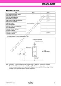 MB85AS4MTPF-G-BCERE1 Datasheet Page 21