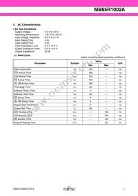 MB85R1002ANC-GE1 Datasheet Page 7
