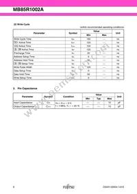 MB85R1002ANC-GE1 Datasheet Page 8