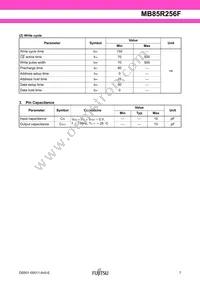 MB85R256FPF-G-BND-ERE1 Datasheet Page 7