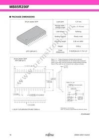 MB85R256FPF-G-BND-ERE1 Datasheet Page 16