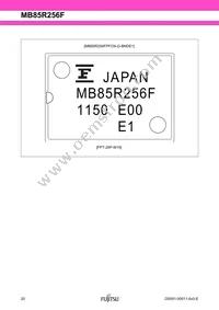 MB85R256FPF-G-BND-ERE1 Datasheet Page 20