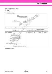MB85R256FPF-G-BND-ERE1 Datasheet Page 21