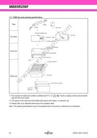 MB85R256FPF-G-BND-ERE1 Datasheet Page 22