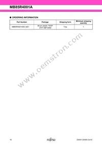 MB85R4001ANC-GE1 Datasheet Page 16