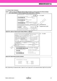MB85R4001ANC-GE1 Datasheet Page 21