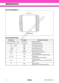 MB85R4002ANC-GE1 Datasheet Page 2