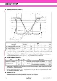 MB85R4002ANC-GE1 Datasheet Page 12