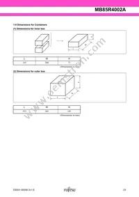MB85R4002ANC-GE1 Datasheet Page 23