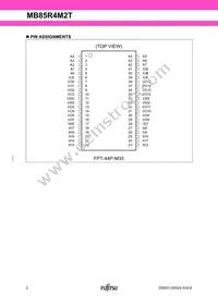 MB85R4M2TFN-G-JAE2 Datasheet Page 2