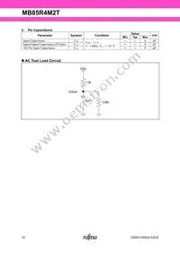 MB85R4M2TFN-G-JAE2 Datasheet Page 10