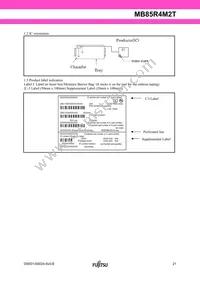 MB85R4M2TFN-G-JAE2 Datasheet Page 21