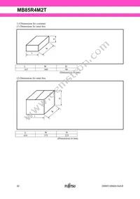 MB85R4M2TFN-G-JAE2 Datasheet Page 22