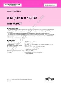 MB85R8M2TPBS-M-JAE1 Datasheet Cover
