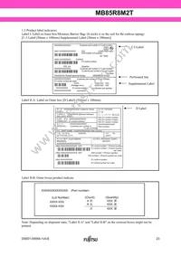 MB85R8M2TPBS-M-JAE1 Datasheet Page 23