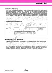 MB85RC04VPNF-G-JNERE1 Datasheet Page 5