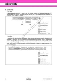 MB85RC04VPNF-G-JNERE1 Datasheet Page 8