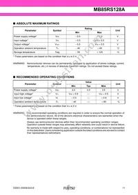 MB85RC128APNF-G-JNE1 Datasheet Page 11