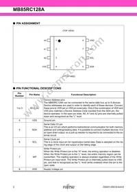 MB85RC128APNF-G-JNERE1 Datasheet Page 2