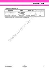 MB85RC128APNF-G-JNERE1 Datasheet Page 17