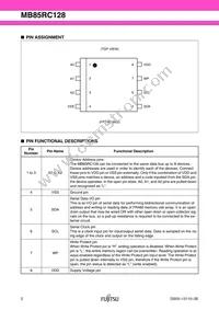MB85RC128PNF-G-JNE1 Datasheet Page 2