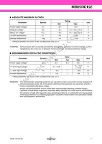 MB85RC128PNF-G-JNE1 Datasheet Page 11