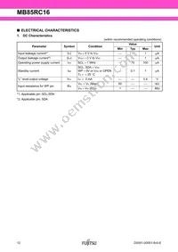 MB85RC16PN-G-AMERE1 Datasheet Page 12
