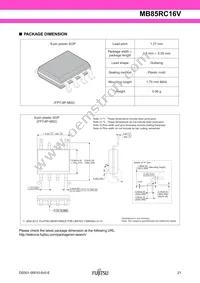 MB85RC16VPNF-G-JNERE1 Datasheet Page 21