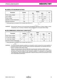 MB85RC1MTPNF-G-JNERE1 Datasheet Page 15