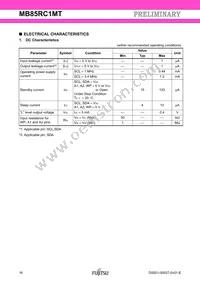 MB85RC1MTPNF-G-JNERE1 Datasheet Page 16