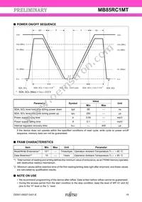 MB85RC1MTPNF-G-JNERE1 Datasheet Page 19