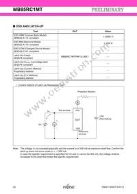 MB85RC1MTPNF-G-JNERE1 Datasheet Page 20