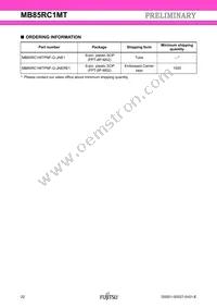 MB85RC1MTPNF-G-JNERE1 Datasheet Page 22