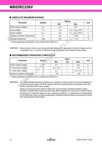 MB85RC256VPNF-G-JNERE1 Datasheet Page 12