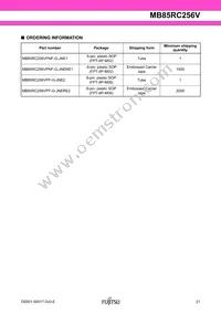 MB85RC256VPNF-G-JNERE1 Datasheet Page 21