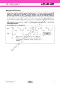 MB85RC512TPNF-G-JNERE1 Datasheet Page 5