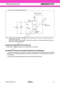 MB85RC512TPNF-G-JNERE1 Datasheet Page 21