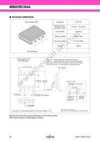 MB85RC64APNF-G-JNE1 Datasheet Page 20